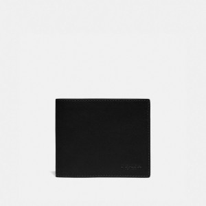 Coach 3 In 1 Wallet Brieftaschen Herren Schwarz | GPWIM-7346
