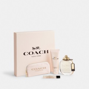 Coach Eau De Parfum 4 Piece Gift Set Fragrance Damen Mehrfarbig | NEVIU-5120