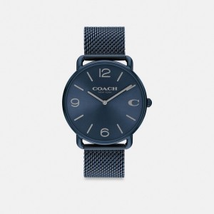 Coach Elliot Watch, 41 Mm Uhren Herren Blau | XOZKW-9768