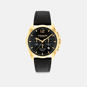 Coach Greyson Watch, 43 Mm Uhren Herren Schwarz | TBLCJ-1894