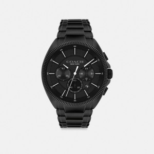 Coach Jackson Watch, 45 Mm Uhren Herren Schwarz | CZOJF-3527