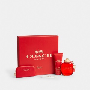 Coach Love Eau De Parfum 4 Piece Gift Set Fragrance Damen Mehrfarbig | YROWN-9458
