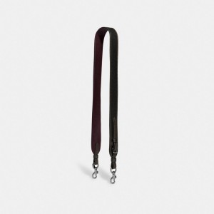 Coach Novelty Strap Schmuck Damen Silber Schwarz | NHCEA-0689