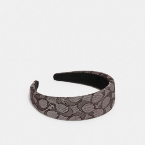 Coach Signature Headband Hüte Damen Mehrfarbig | QZNYP-0862